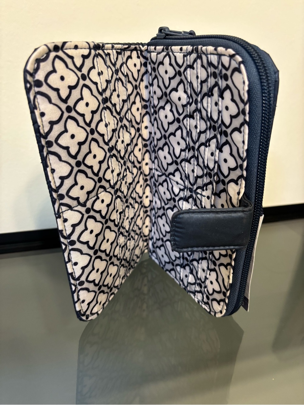 Vera Bradley Quilted Wristlet in Slate Blue - Picture 4 of 8